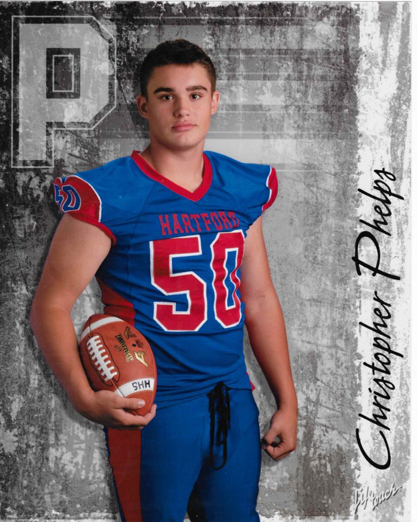 Chris Phelps Named to Football All Division Team - Thetford Academy