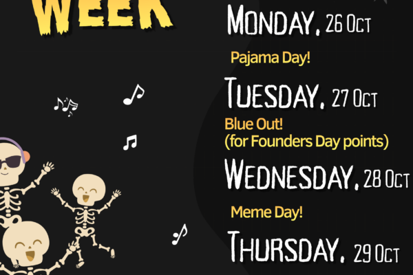 Spirit Week Oct. 26-30